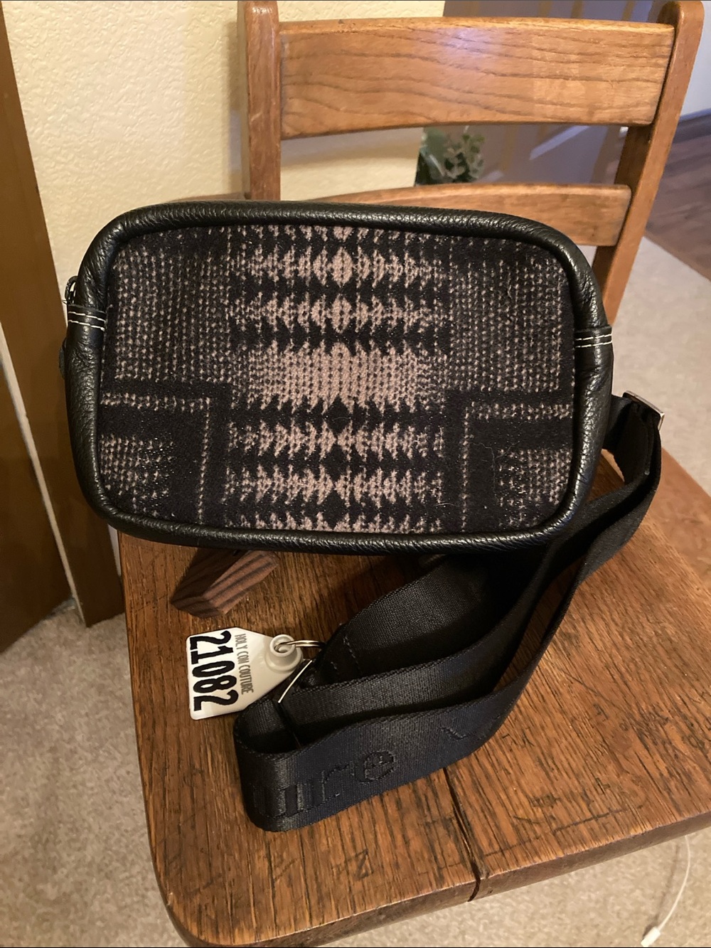 Holy Cow Couture Western Bum Bag Pendleton w/Dust Bag Like New!